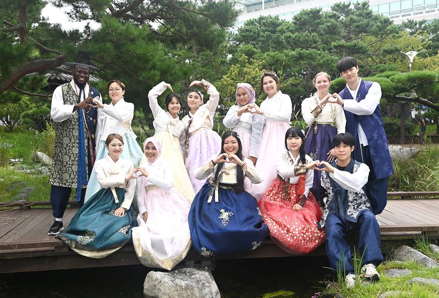 부경대유학생 한복 체험행사-부경대